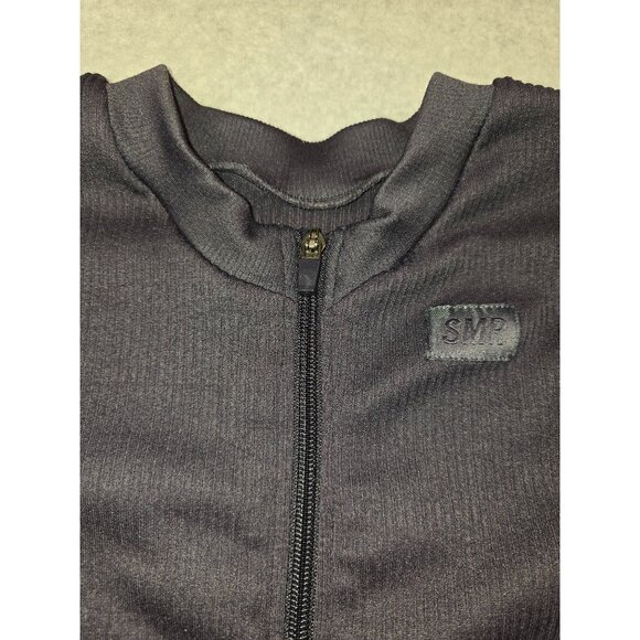 Sommer Ray Women's Ripped Long Sleeve Zip-up Crop Jacket Size M - Picture 4 of 8